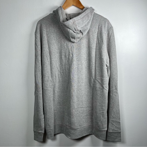 PrAna Men’s Cardiff Fleece Full Zip Heather Grey Size XL Hooded Sweatshirt NWT - Picture 6 of 11